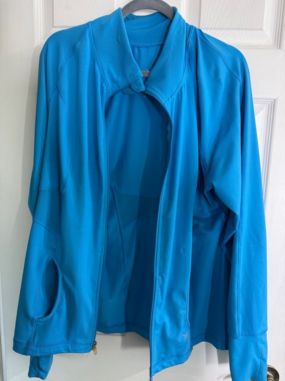 Old Navy Bright Blue Full-Zip Utility Jacket